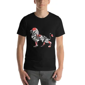 Red Leaf Lion E4SO Short-Sleeve Unisex T-Shirt