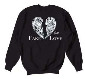 Retro 5 Moonlight Sweater - Love - Black