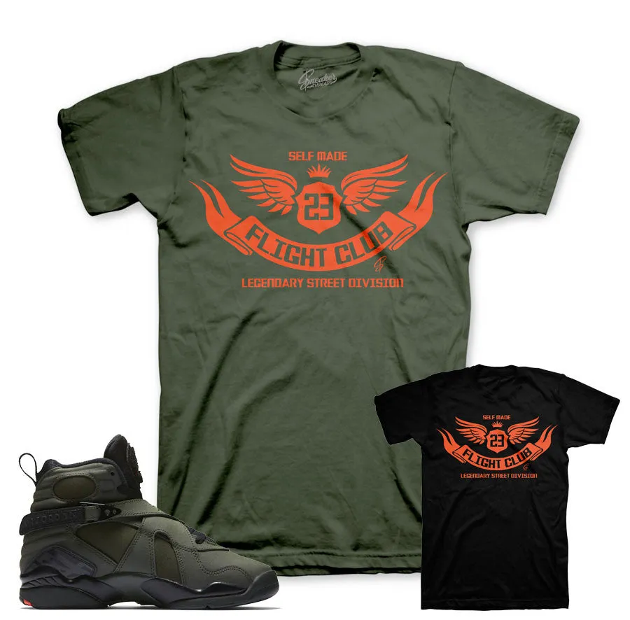 Retro 8 Take Flight Shirt - Flight Club - Green