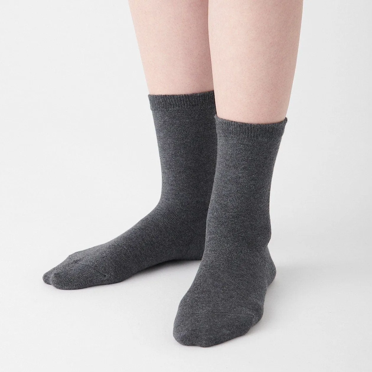 Right Angle 3 Layer Loose Top Socks