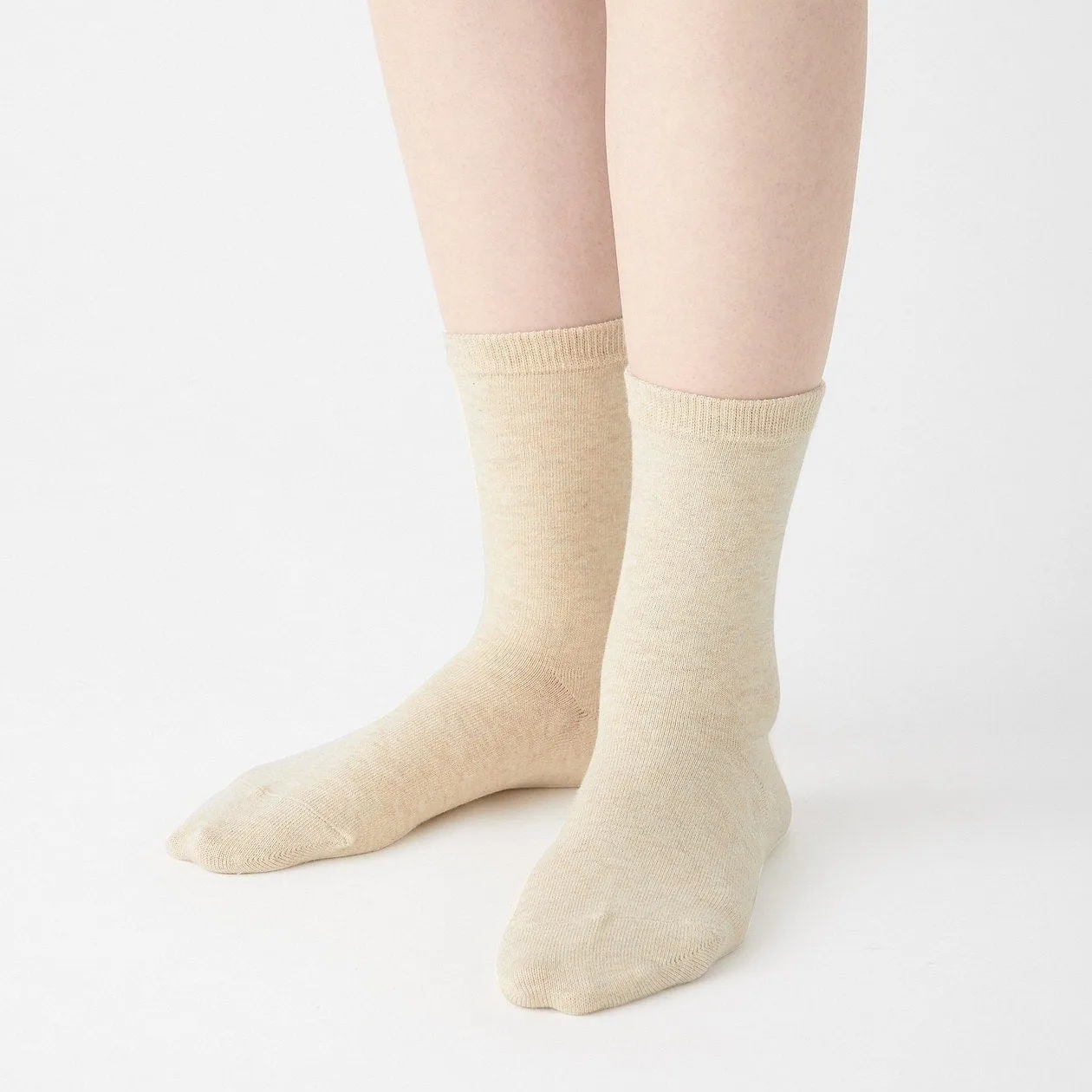 Right Angle 3 Layer Loose Top Socks