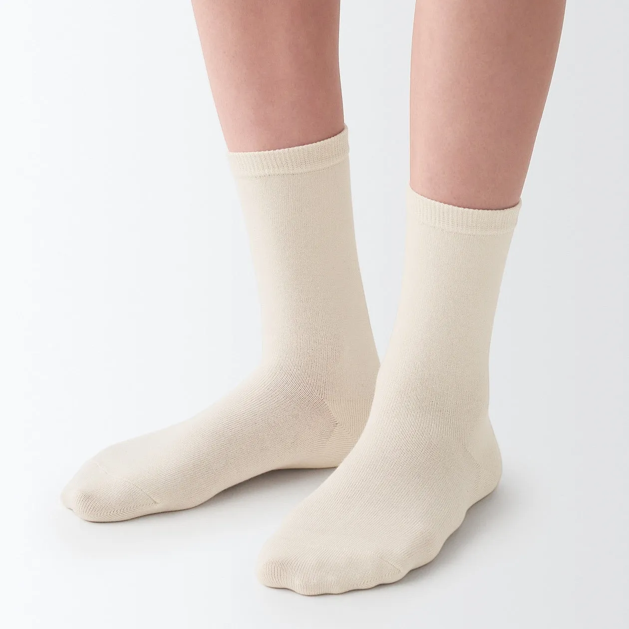 Right Angle 3 Layer Loose Top Socks