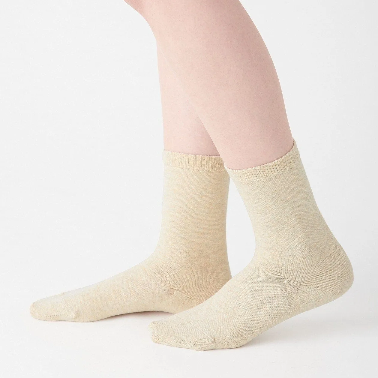 Right Angle 3 Layer Loose Top Socks