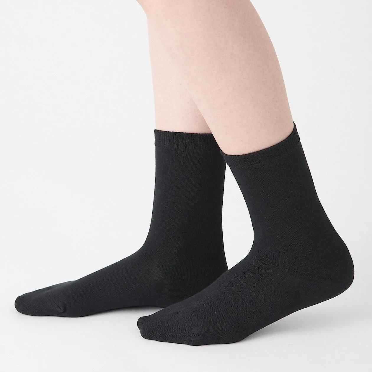 Right Angle 3 Layer Loose Top Socks