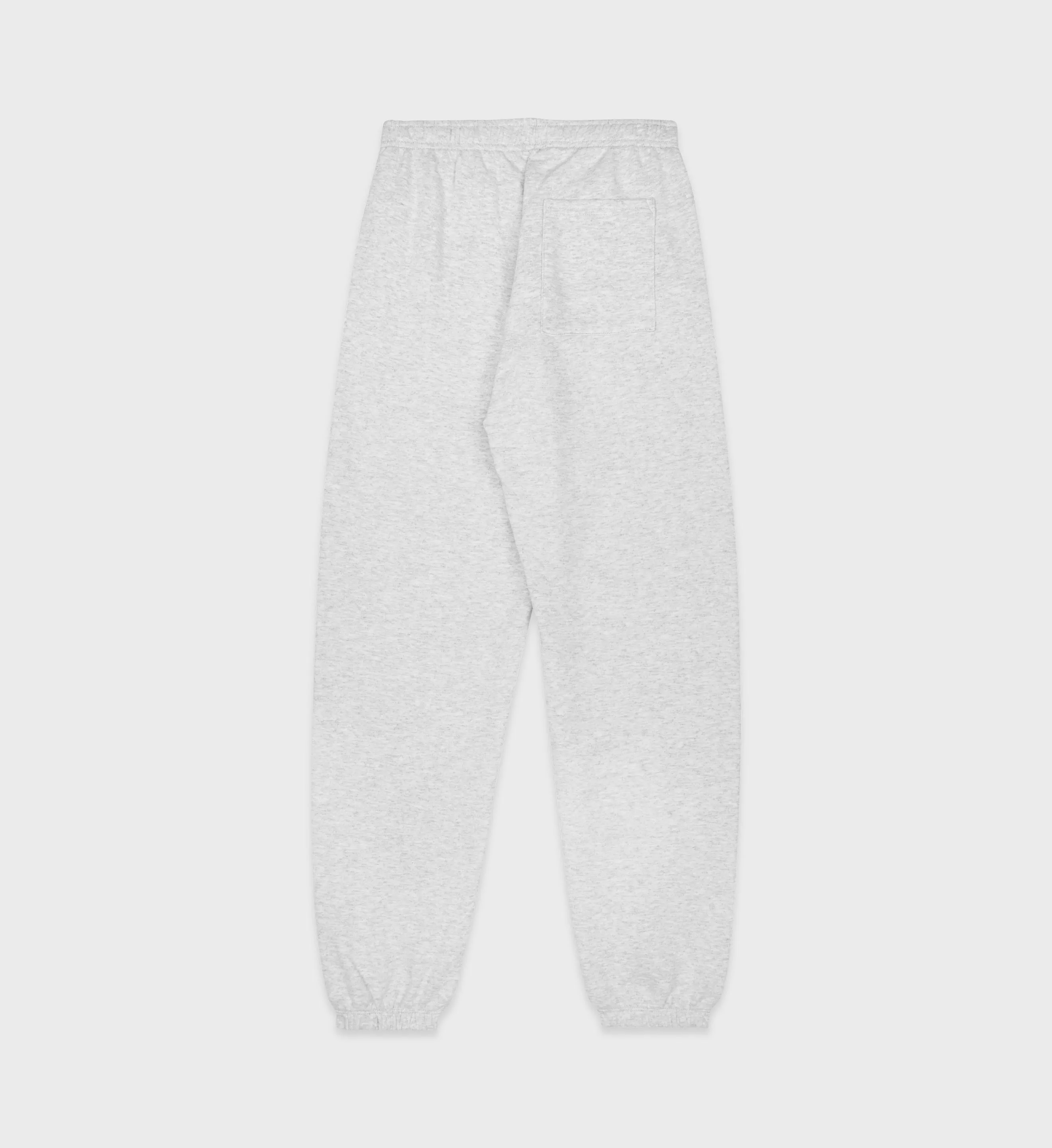 Serif Logo Sweatpant - Heather Gray