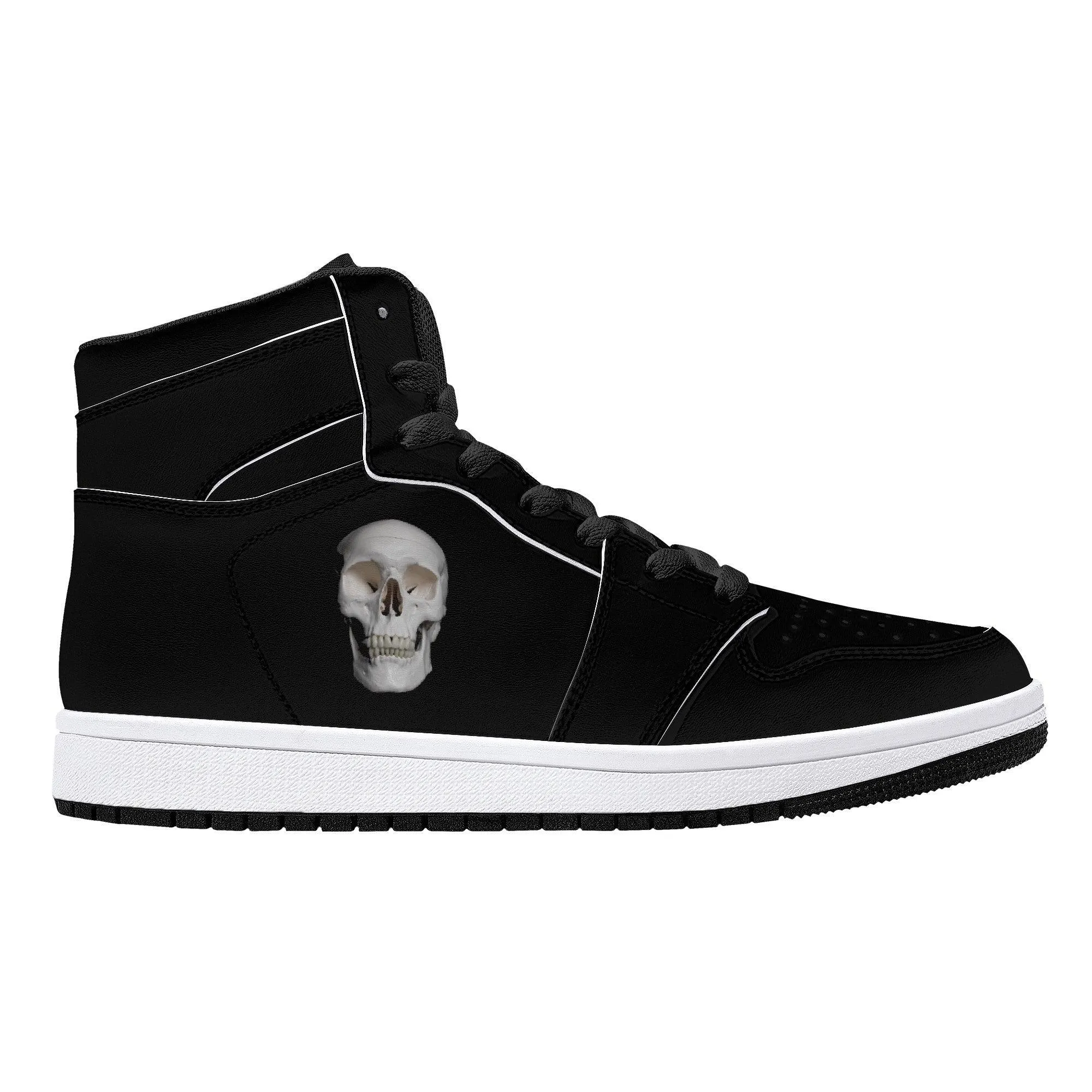 Skull High-Top Trainers