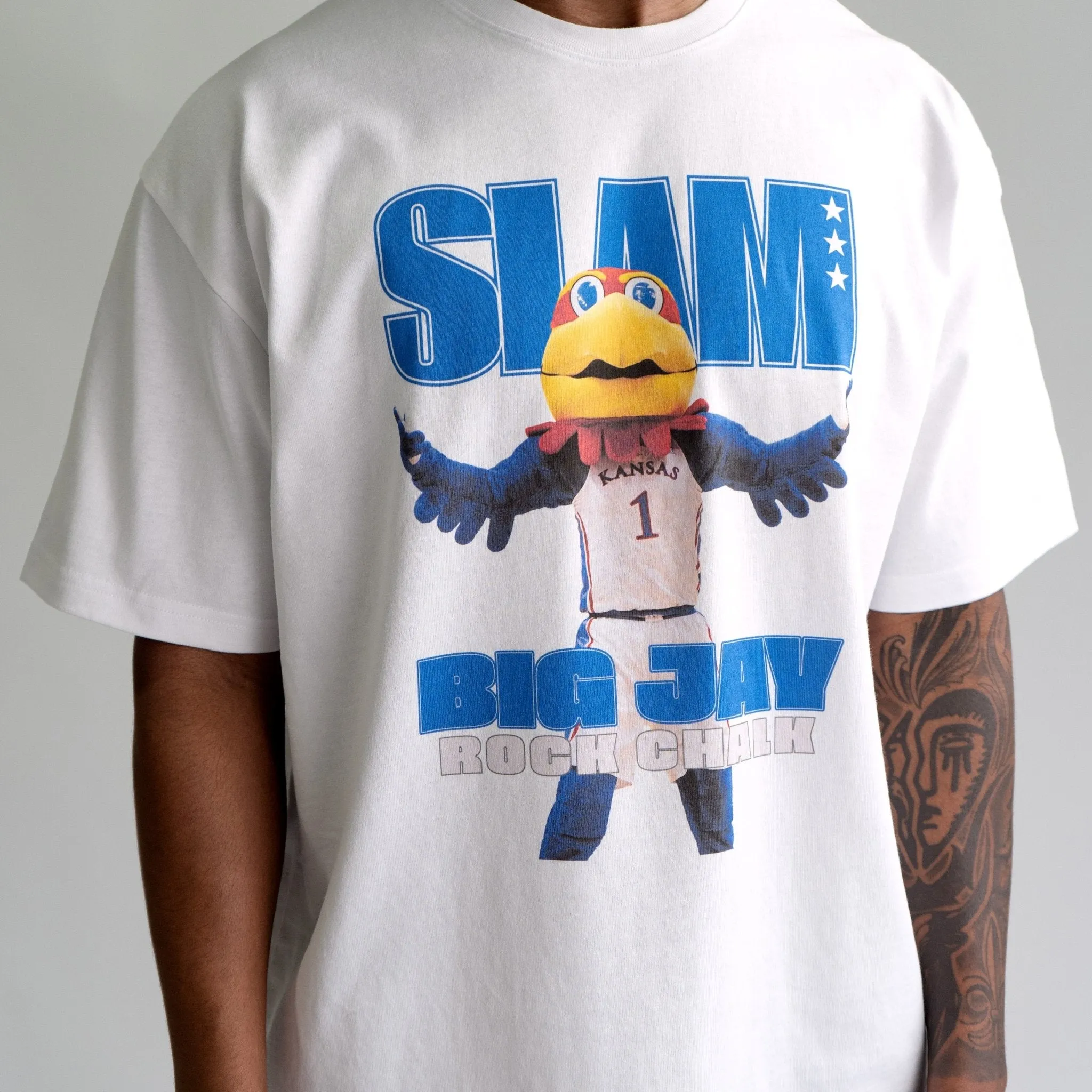 SLAM Kansas Mascot Cover Tee