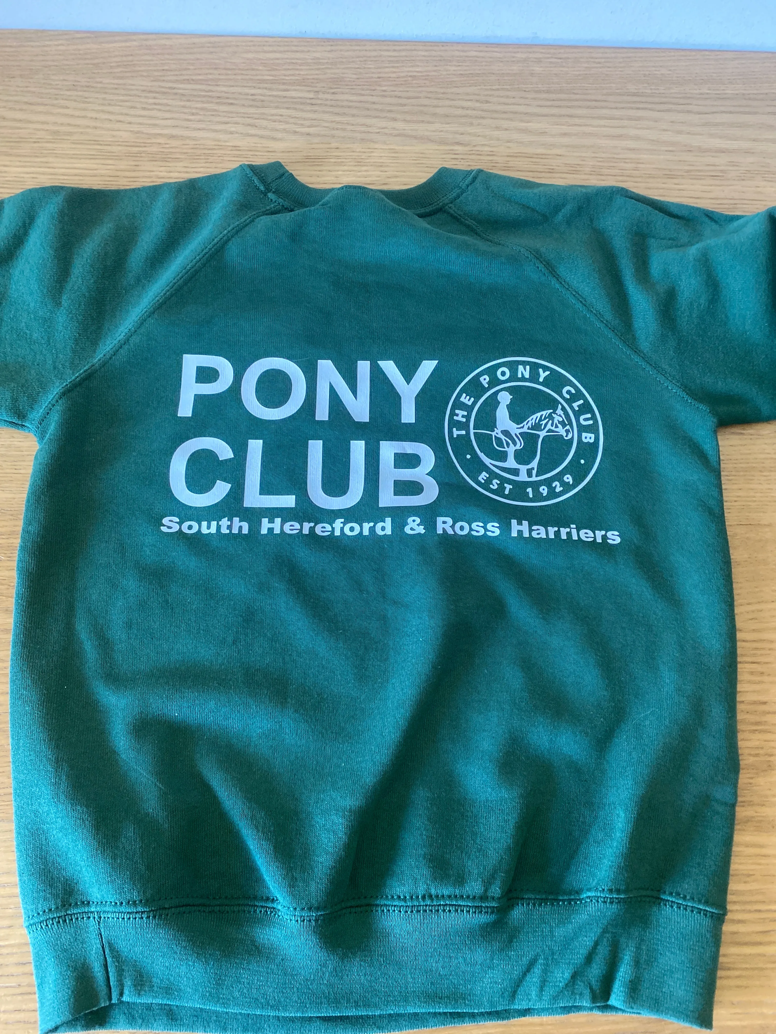 South Hereford And Ross Harriers Pony Club Sweatshirt