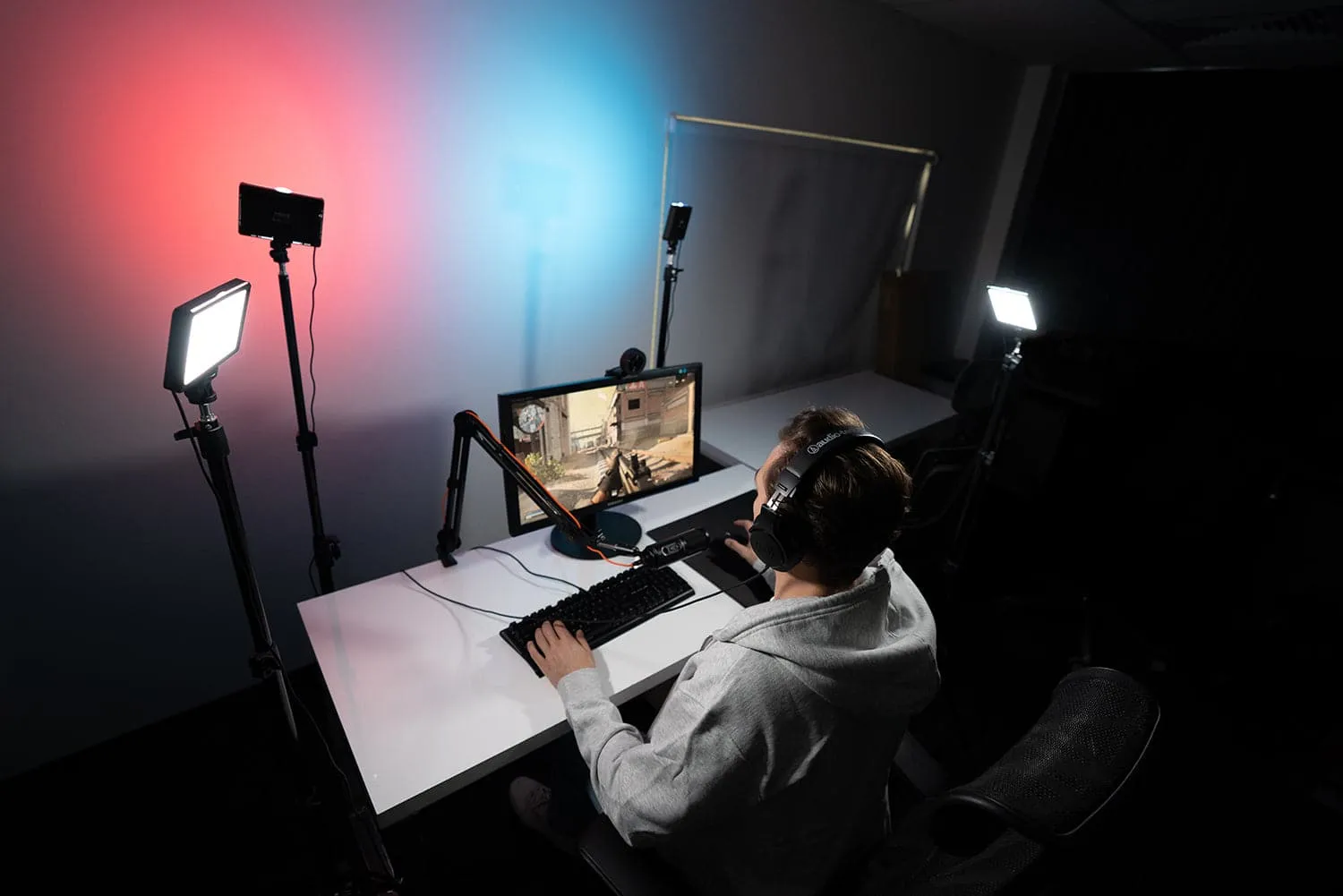 'Starter Twitch Package' Gamer Live Streaming Lighting Kit