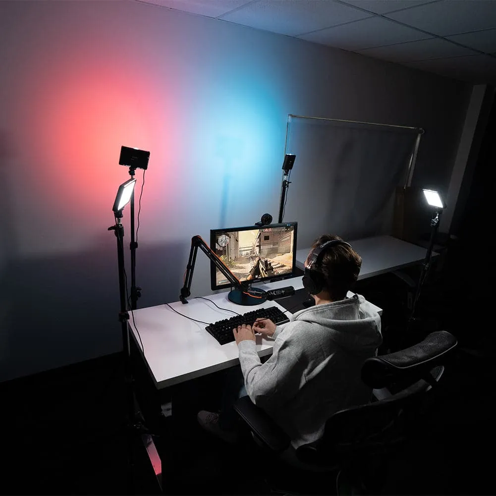 'Starter Twitch Package' Gamer Live Streaming Lighting Kit