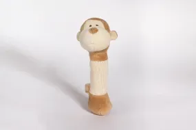 Stick Rattle - Monkey | Organic Baby Rattle Miyim