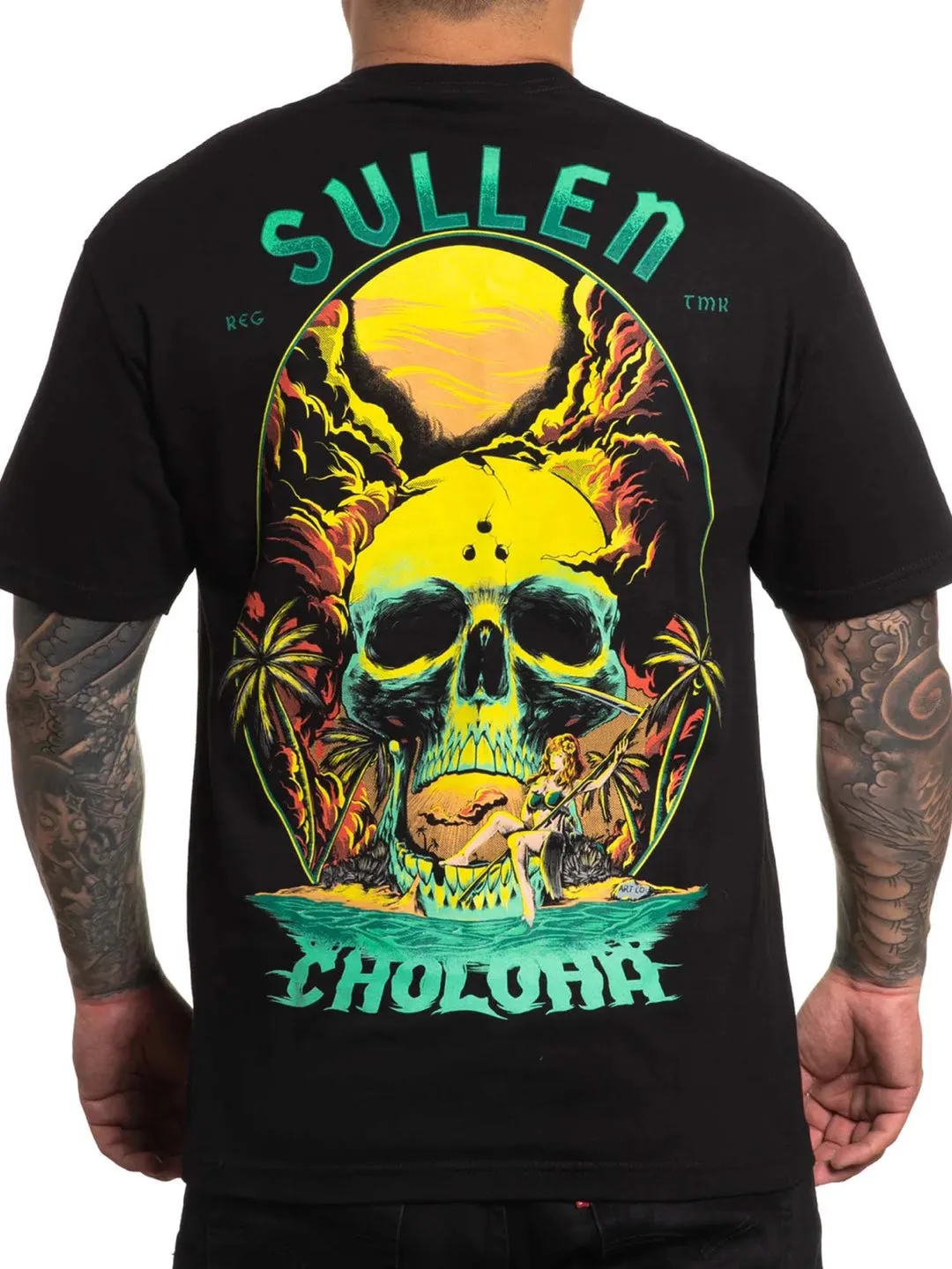 SULLEN Castaway Island Men Graphic T-Shirt