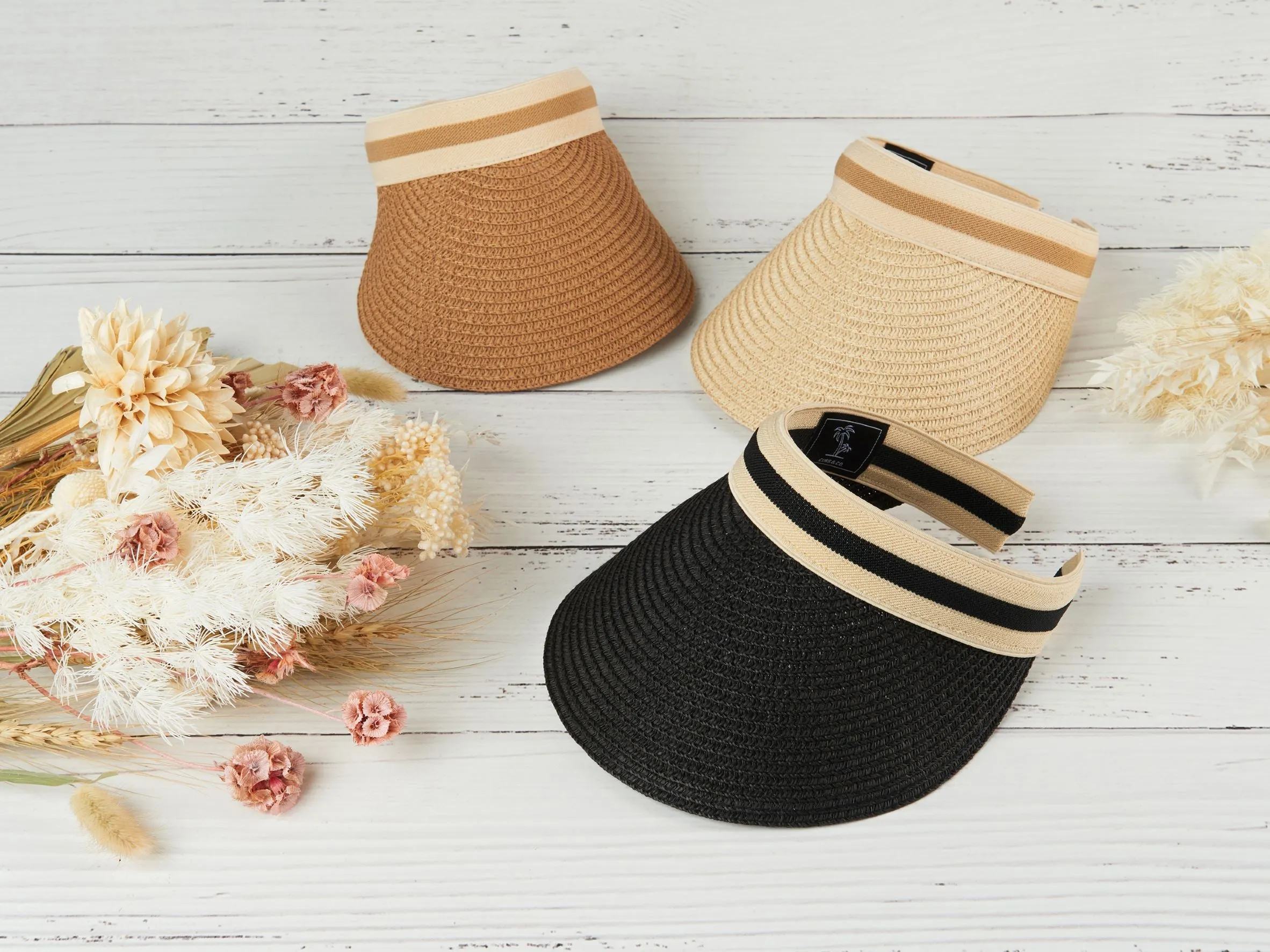 Sun Visor Hat - Cream (Kids-Adults)