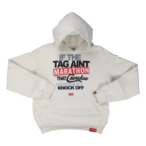 Tag Ain’t Marathon Hoodie - Bone