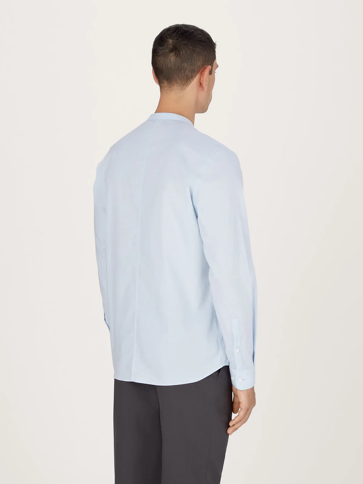 The All Day Shirt || Light-Blue | Pinpoint Cotton