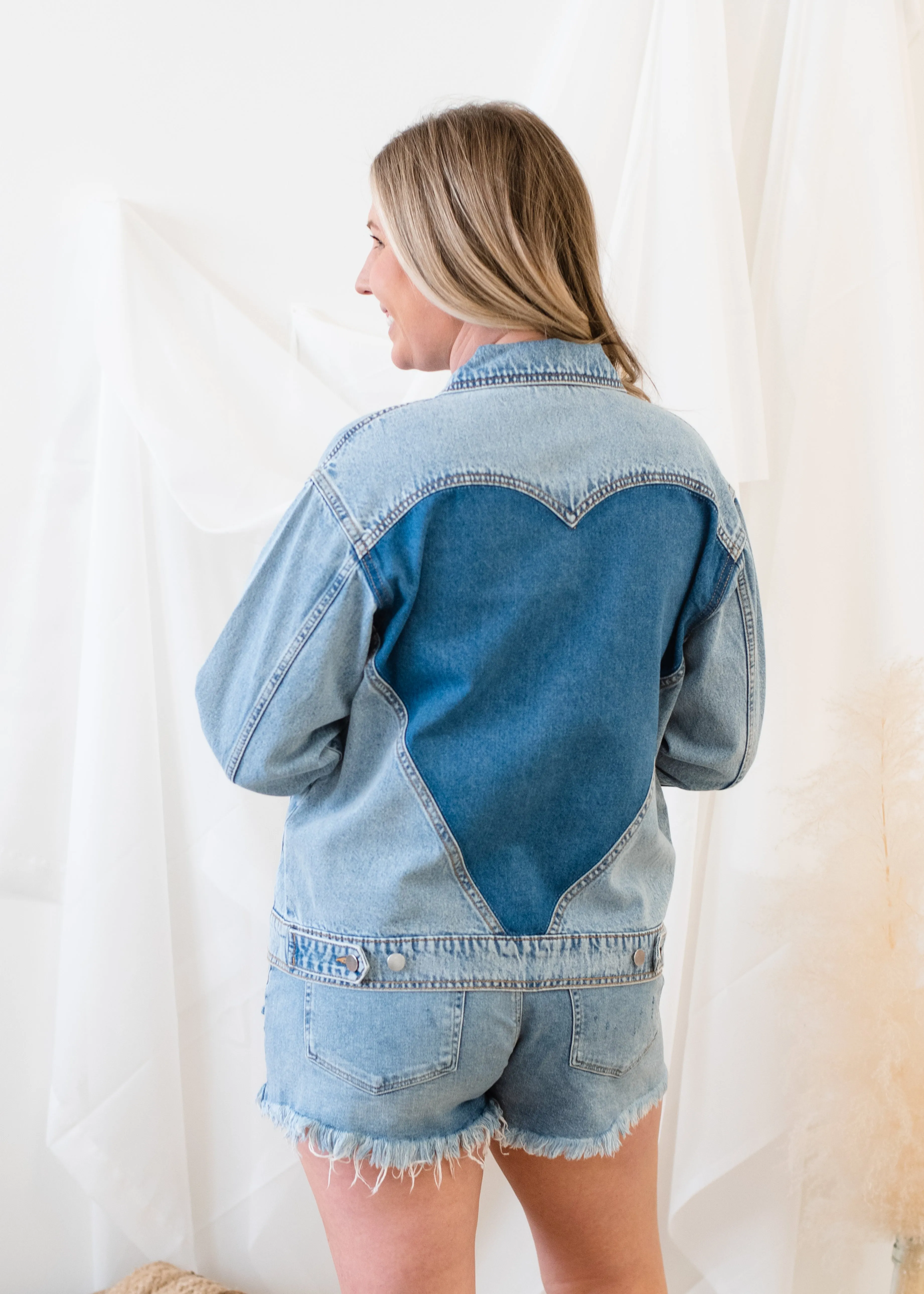 The Heart Denim Jacket