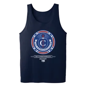 The Walking Dead Commonwealth Military Adult Tank Top