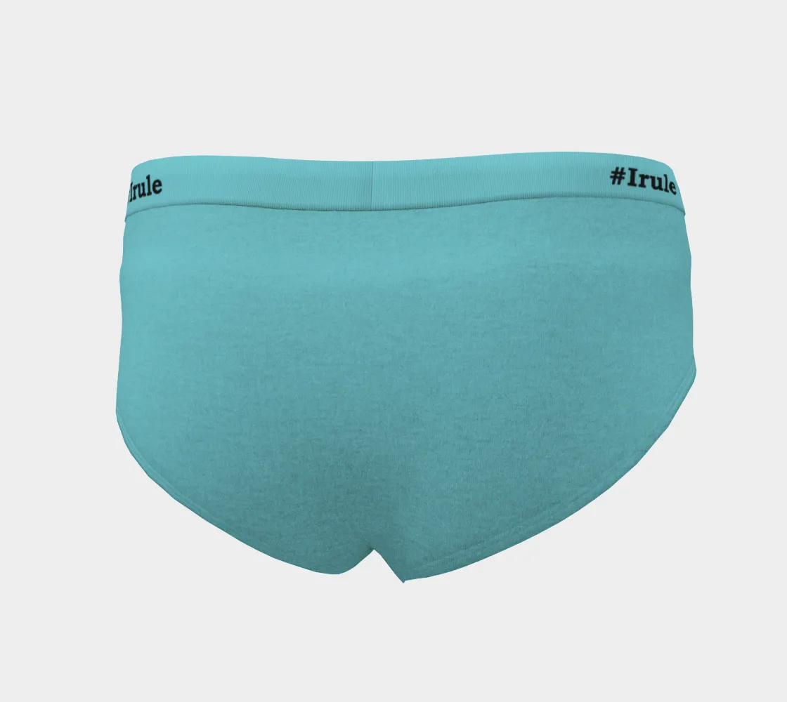 TheeGoddess Bowdown Irule Underwear (ROBIN EGG BLUE)