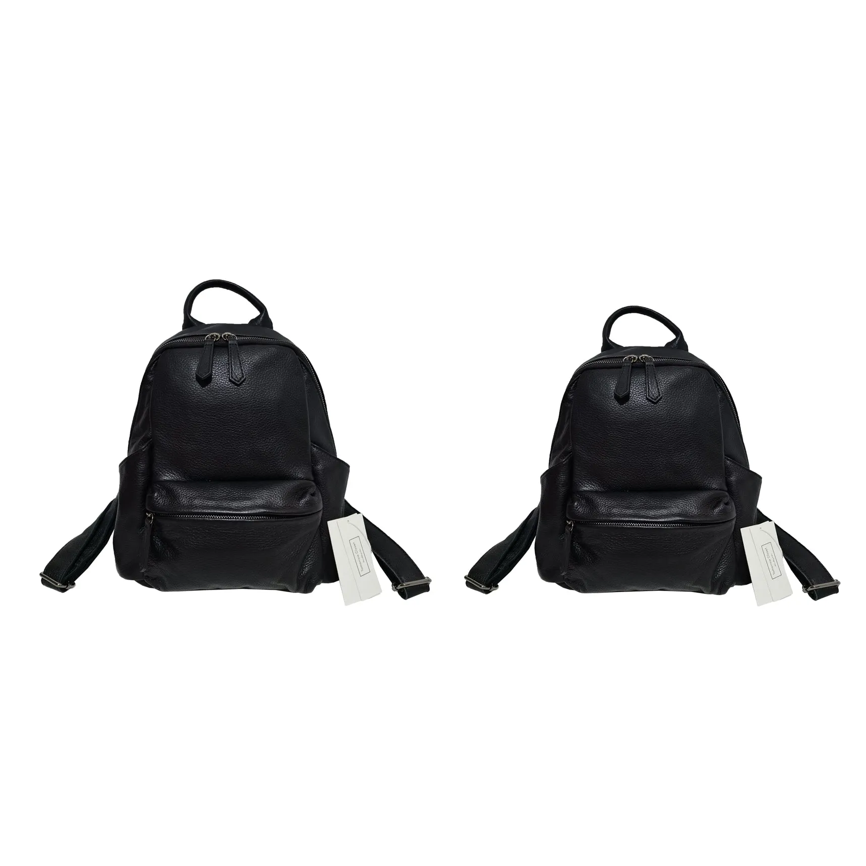 Unisex cowhide leather backpack V2