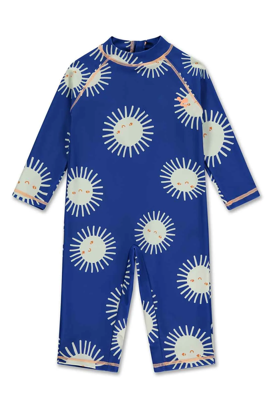 UV Protective Surf Suit Blue Sun