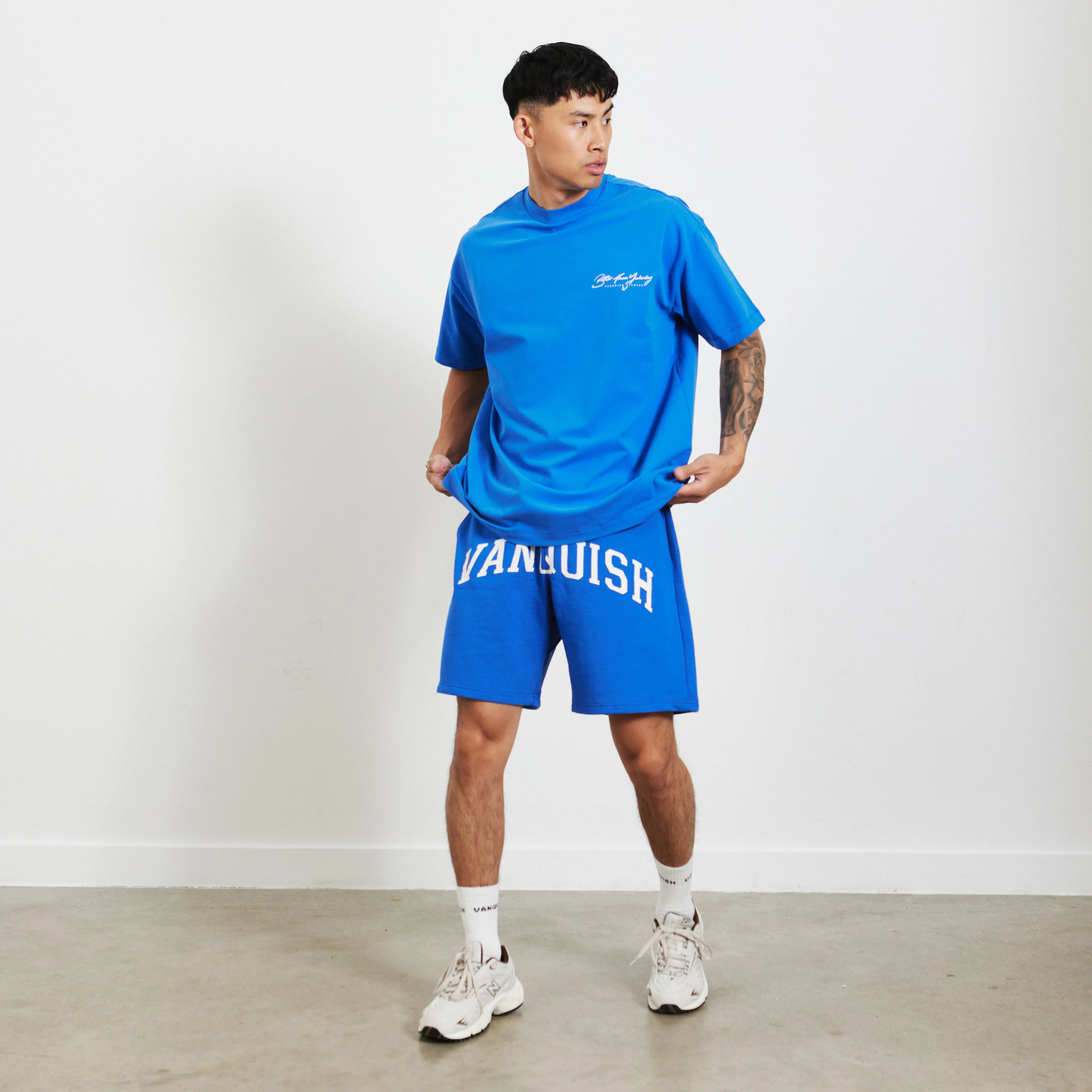 Vanquish Better Than Yesterday Cobalt Blue Relaxed Fit Shorts