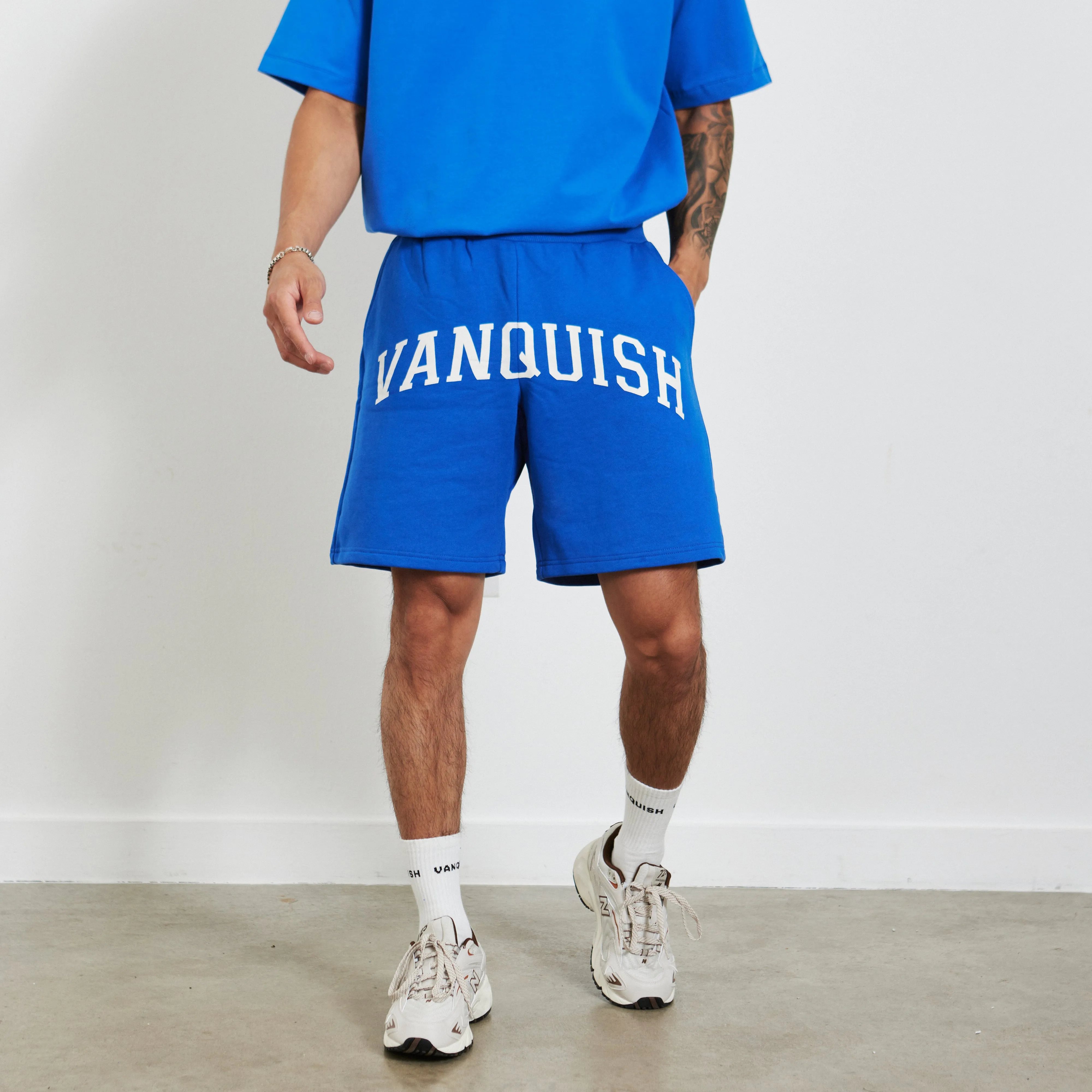 Vanquish Better Than Yesterday Cobalt Blue Relaxed Fit Shorts