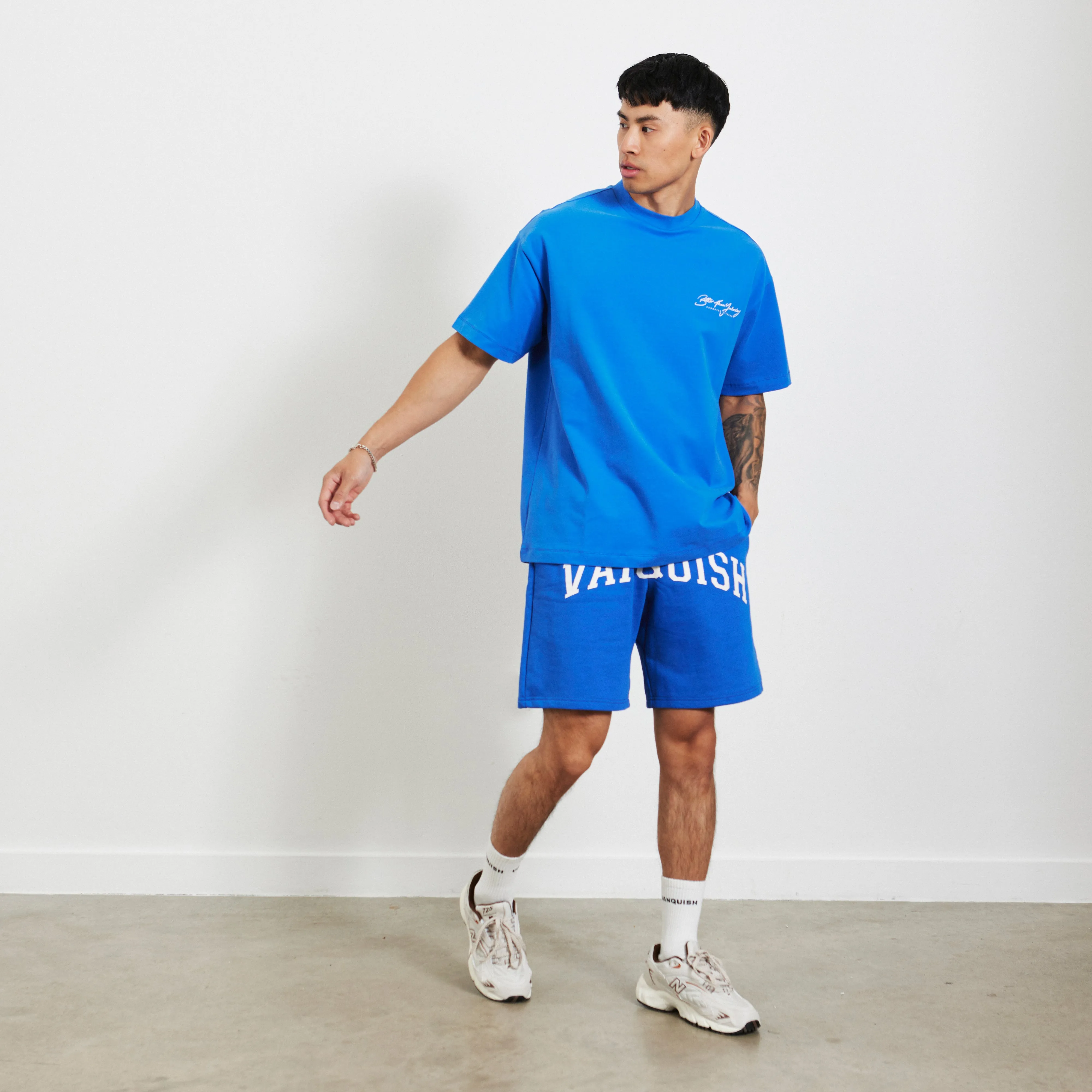 Vanquish Better Than Yesterday Cobalt Blue Relaxed Fit Shorts