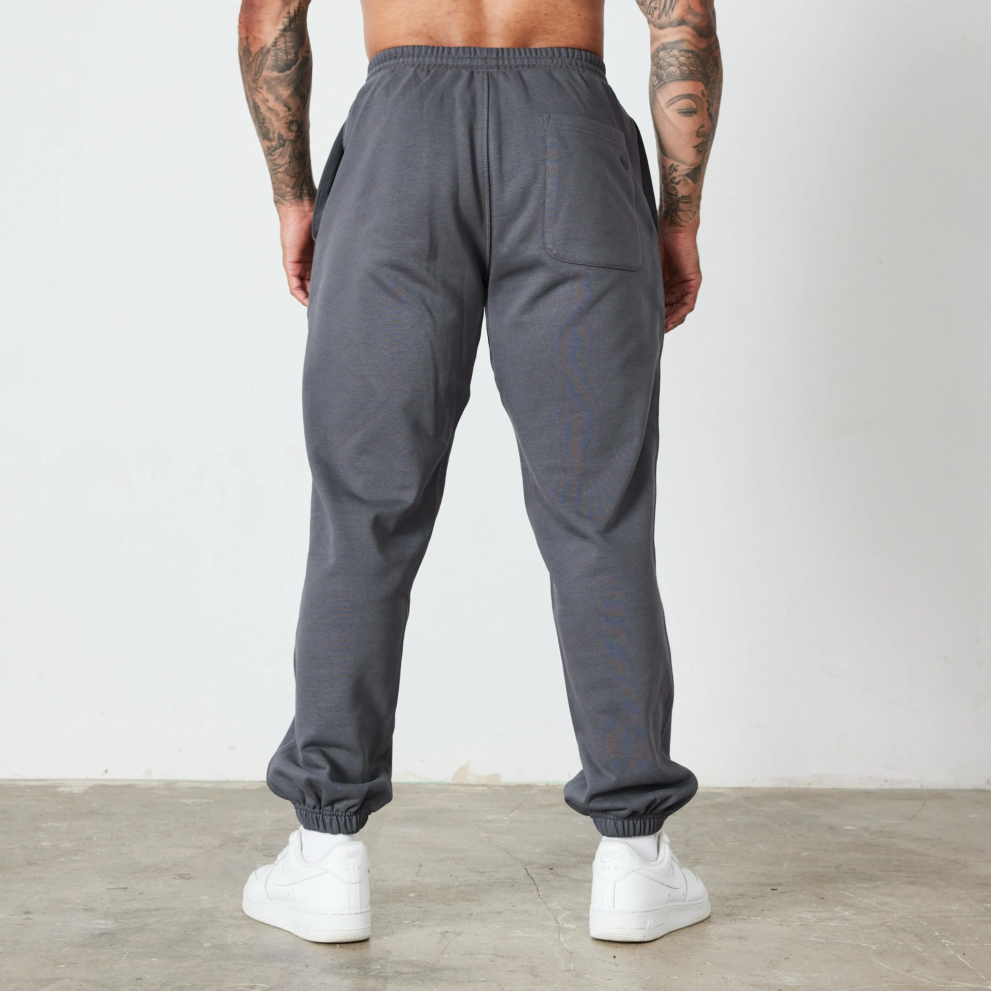 Vanquish Essential Denim Blue Oversized Sweatpants