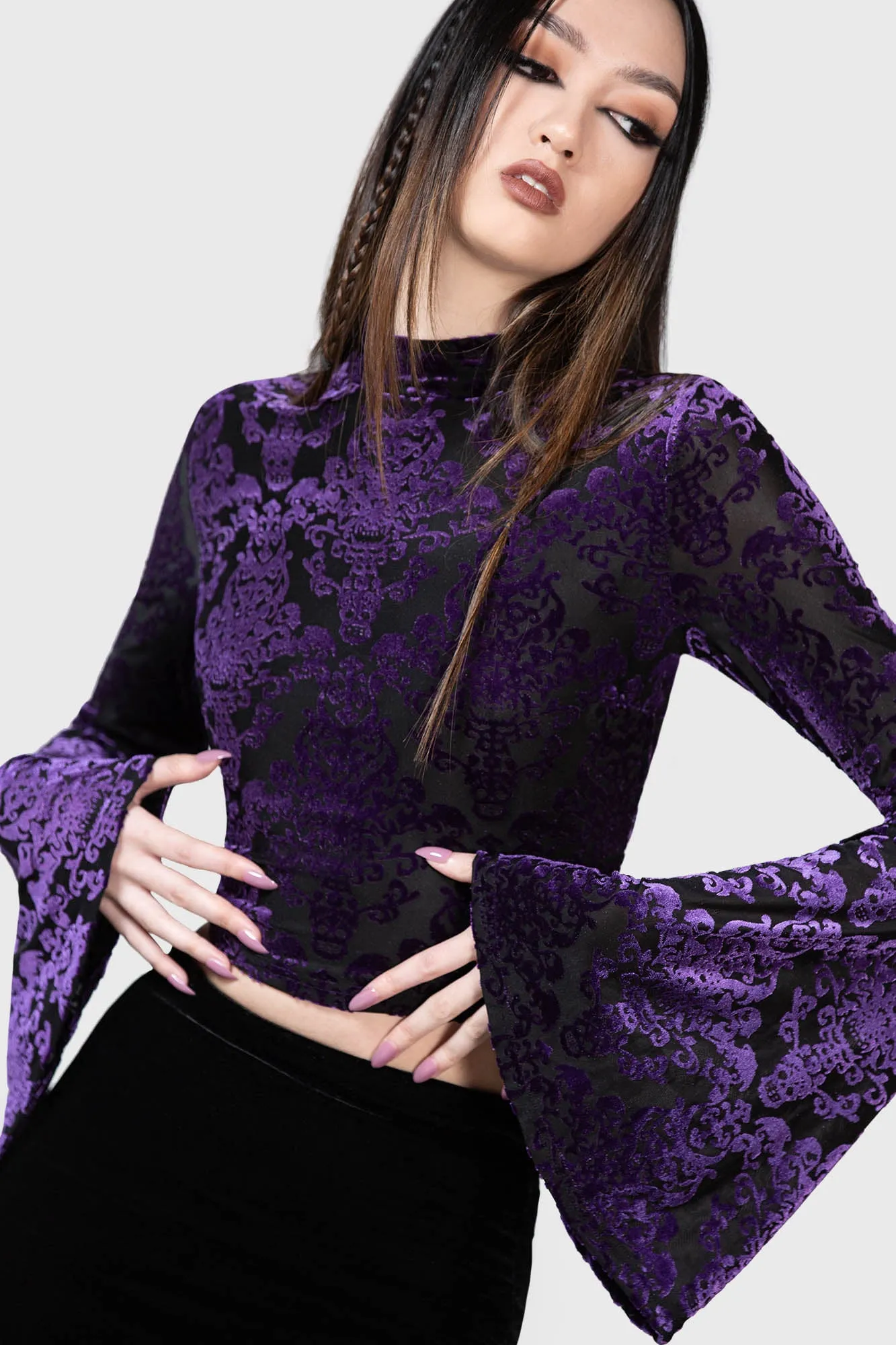 Vassago Long Sleeve Top [PURPLE]