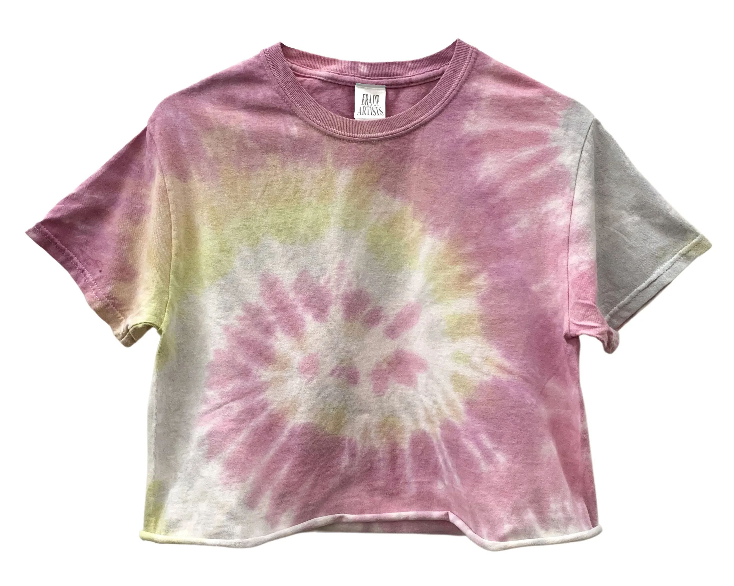 Wildflower Tie-Dye Cropped Unisex Tee