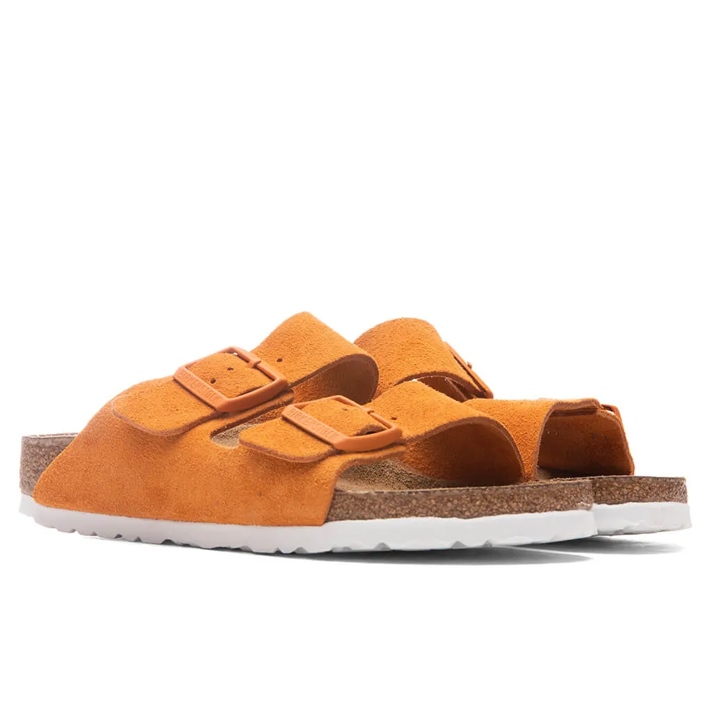 Women's Narrow Arizona Soft Footbed - Russet Orange