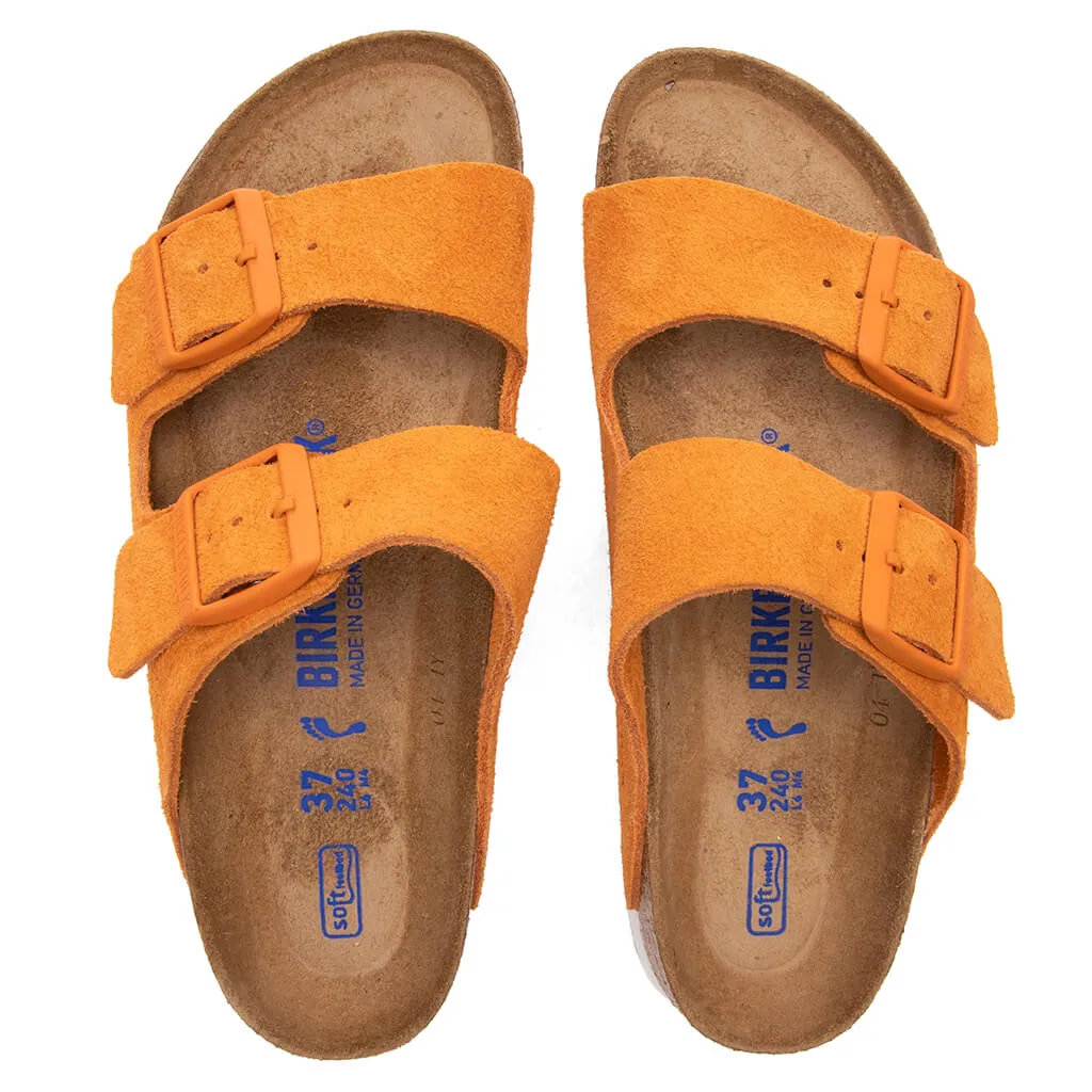 Women's Narrow Arizona Soft Footbed - Russet Orange