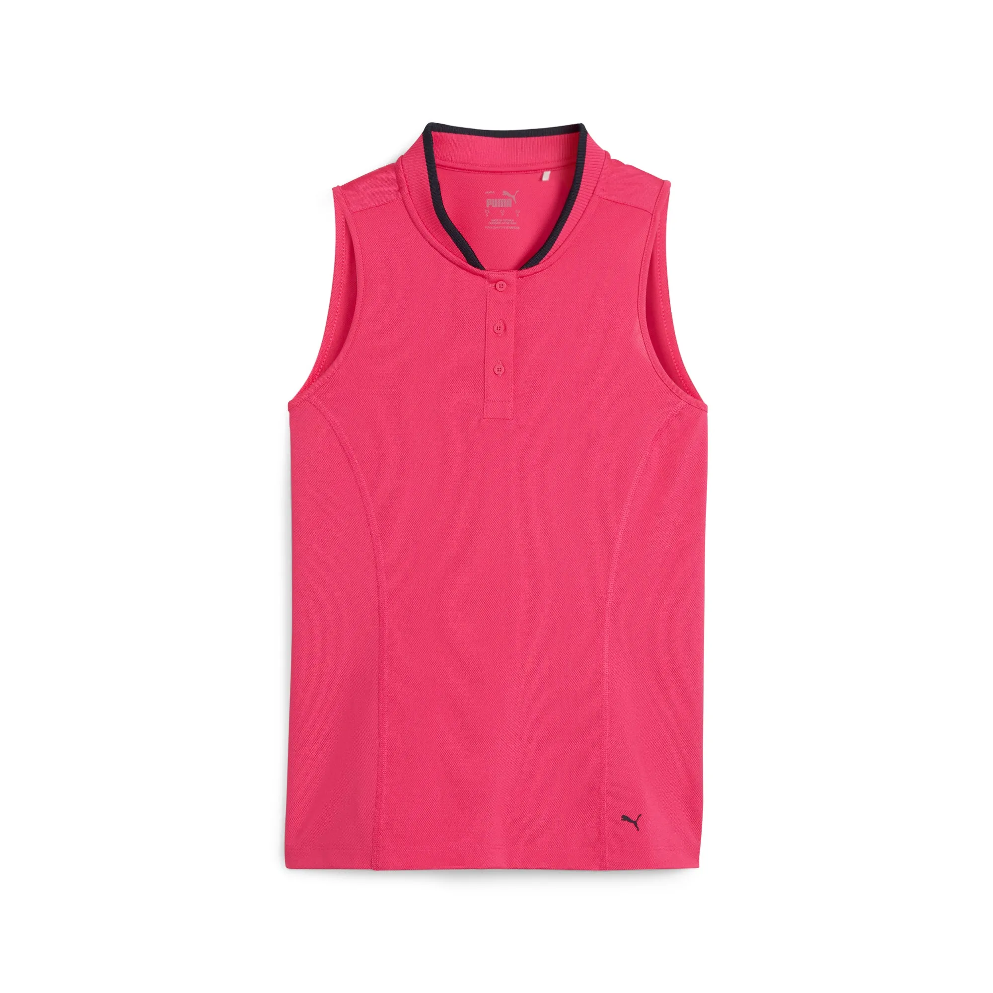 Women's Range Pique Sleeveless Golf Polo