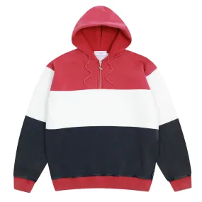 Yardsale - Phantasy Quarterzip Hood (Red/Navy/White)