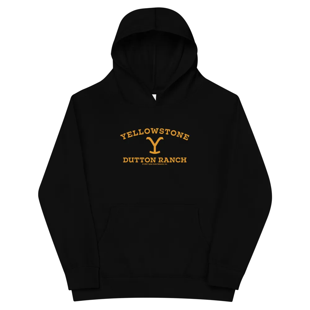 Yellowstone Logo Kids Hooded Sweatshirt