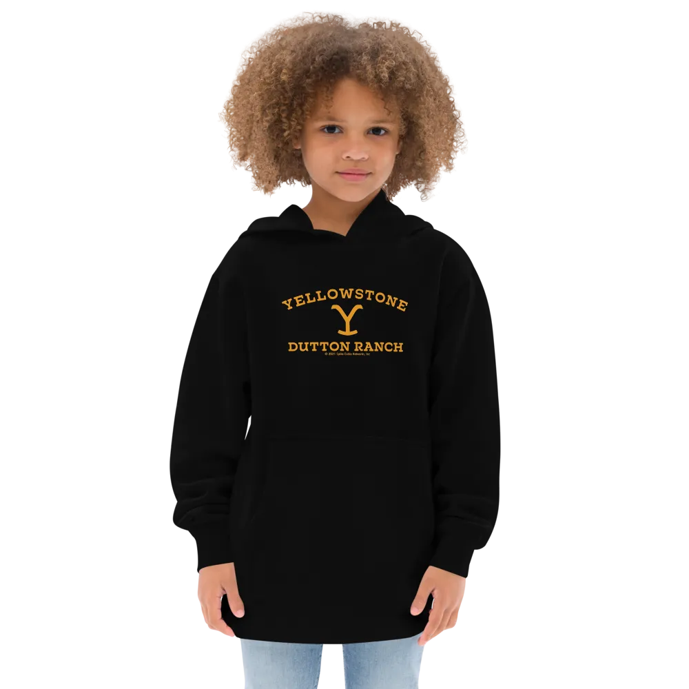 Yellowstone Logo Kids Hooded Sweatshirt