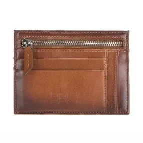 Zip Leather Card Holder