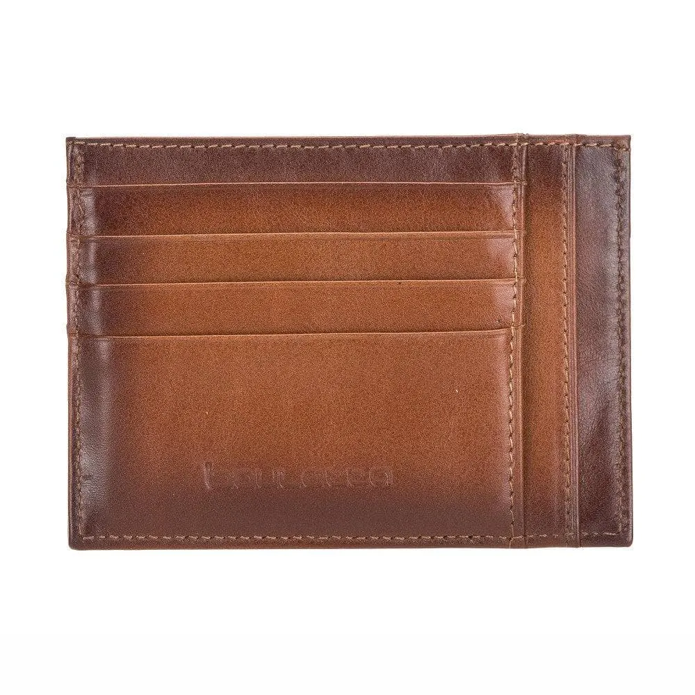 Zip Leather Card Holder