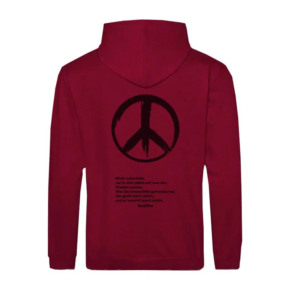 Zipper Hoodie Peace Unisex