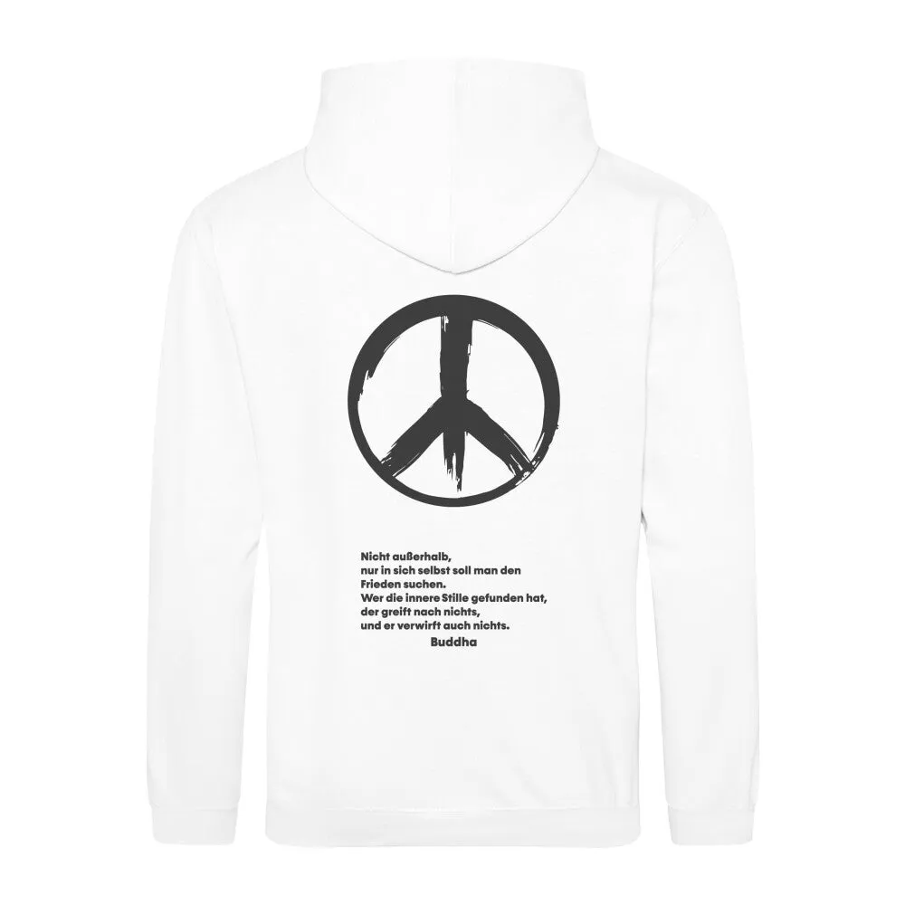 Zipper Hoodie Peace Unisex