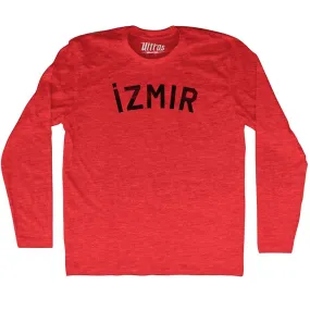 ?zmir Text Adult Tri-Blend Long Sleeve T-shirt