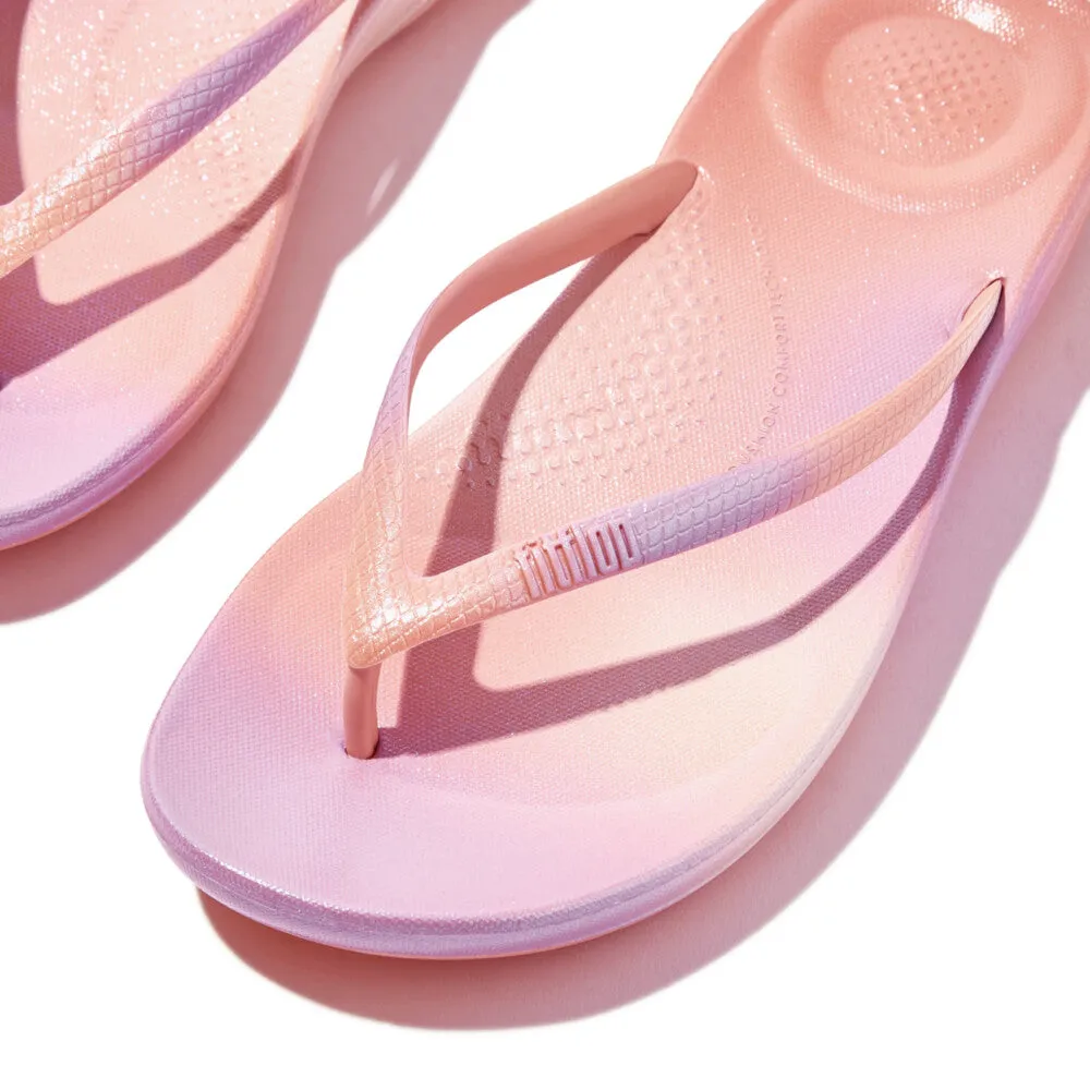 รองเท้าแตะ ผู้หญิง รุ่น iQUSHION IRIDESCENT ERGONOMIC FLIP-FLOPS